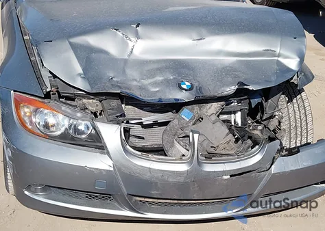 2006 BMW 325Xi from USA, damaged, VIN WBAVD13586KV01607